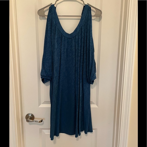 Anthropologie - Holding Horses - Blue Floral Dress - Picture 2 of 8